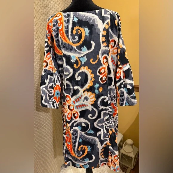 Uncle Frank Vibrant Long Sleeve Dress - Picture 5 of 8